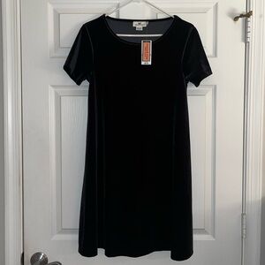 Vineyard Vines Women Size Small A-line Gray Velvet Shift Dress New.